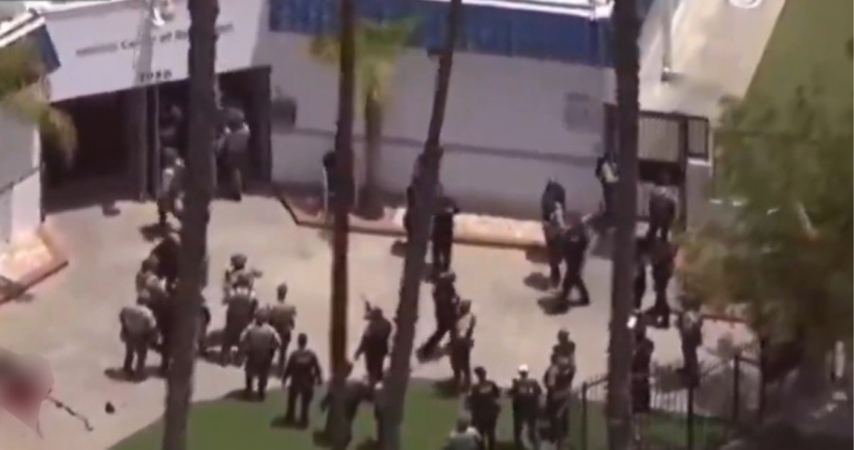 escena del tiroteo en san diego