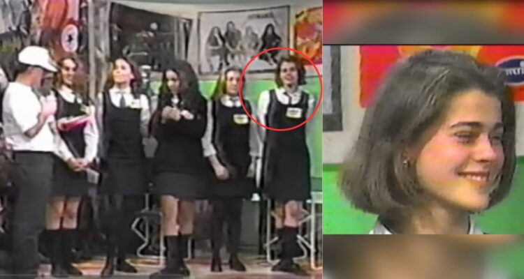 Reflotan la que podría ser la primera aparición en TV de Tonka Tomicic: aún era colegiala