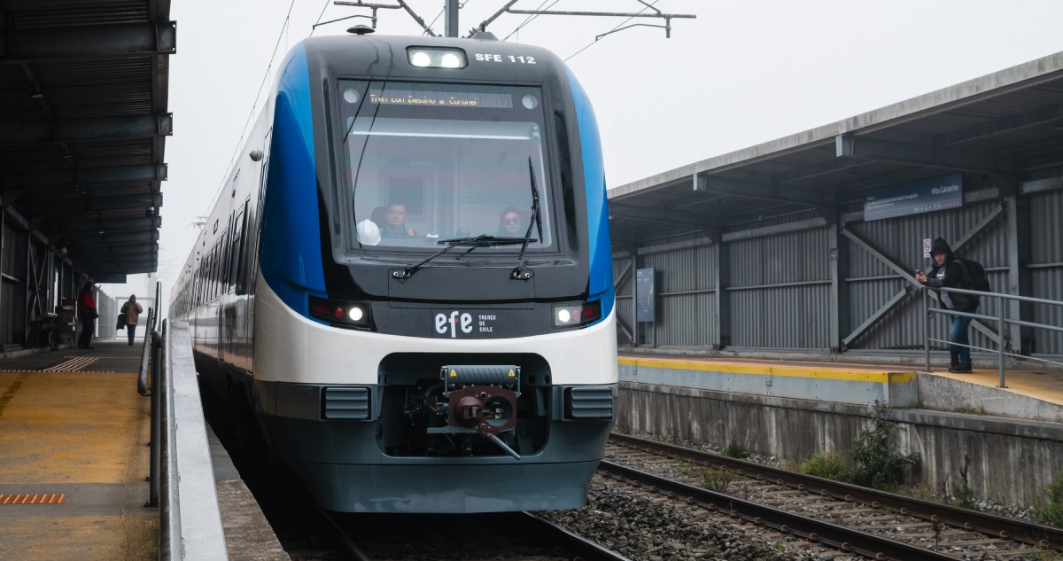 Nuevos trenes para reforzar servicio de Biotren en Gran Concepción