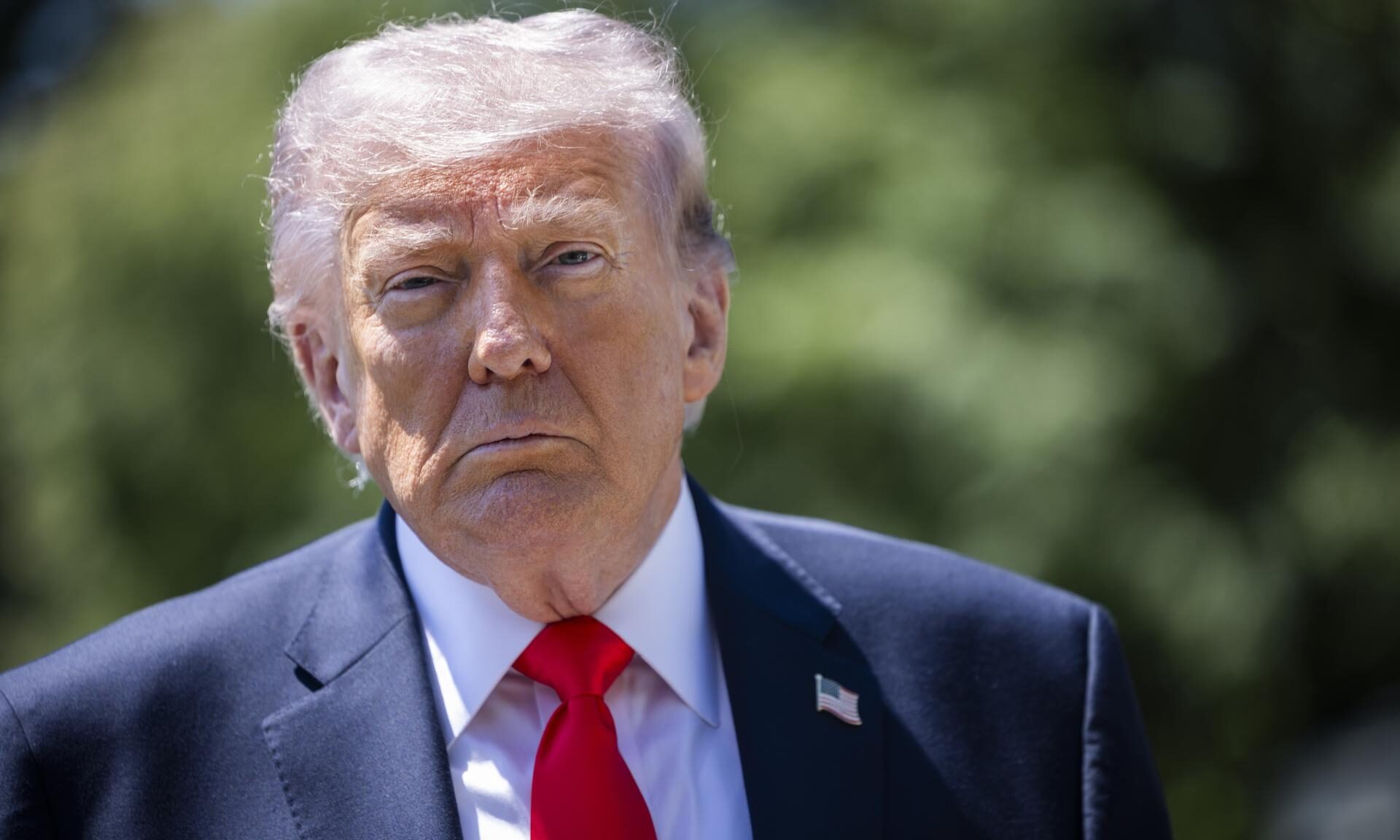 El presidente de EE.UU., Donald Trump