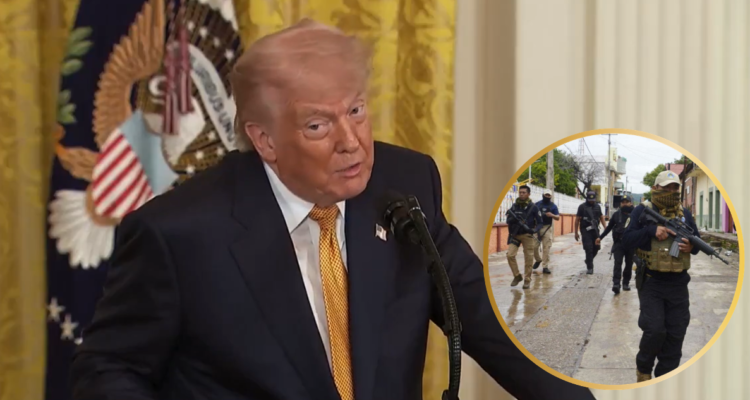 Trump vuelve a amenazar con intervenir en México si el país no combate adecuadamente a los carteles