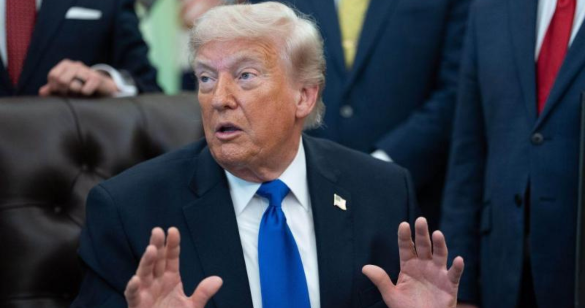 Trump por la tregua en Irán