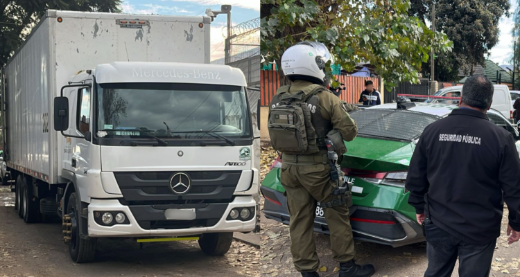 Un detenido deja robo de camión de Maipú: conductor fue retenido y abandonado en La Cisterna