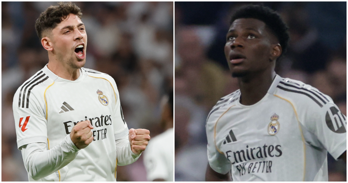Valverde y Tchouameni en el Real Madrid