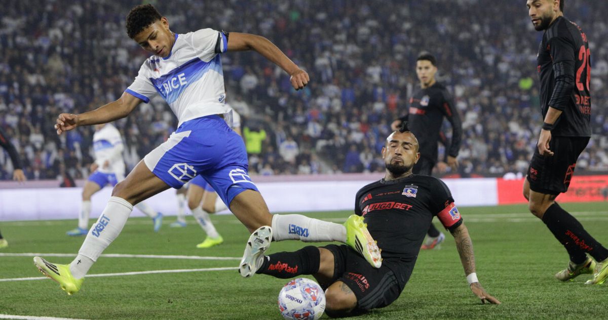 Pelea UC Colo Colo Vidal