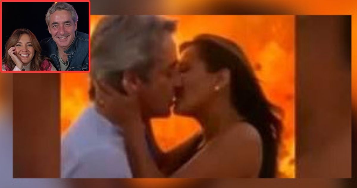 “Es heavy”: Priscilla y JL Repenning reaccionan a video viral con IA que los muestra besándose
