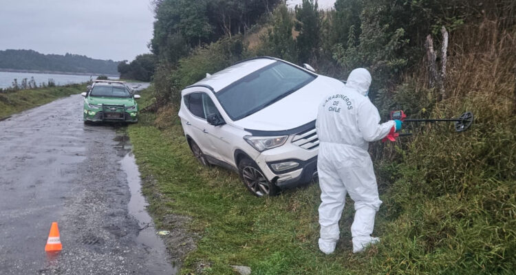 Violento asalto a conductor en Calbuco deja cuatro detenidos que también atropellaron a carabinero