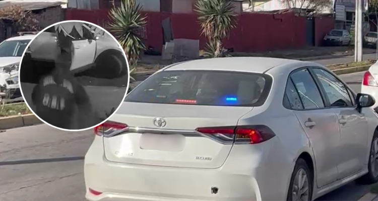Violento turbazo en La Granja