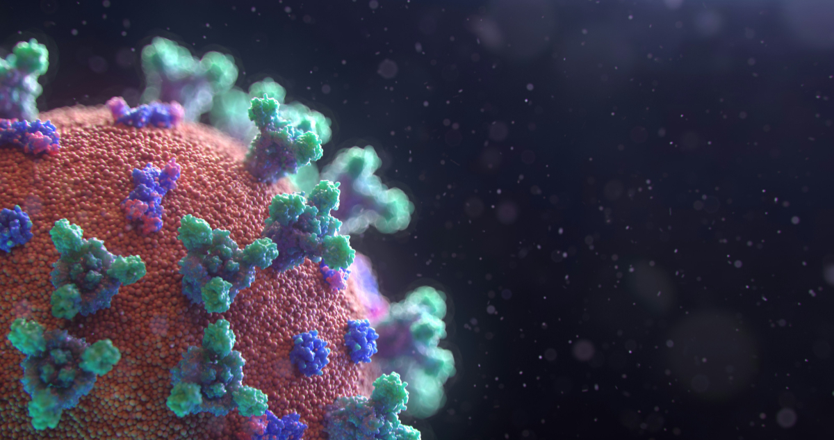 Imagen ilustrativa de un virus para nota sobre el nuevo virus gigante