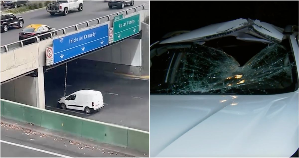 18 autos dañados y 2 heridos dejó fierro colgando en Av. Kennedy: un vehículo estaba recién comprado
