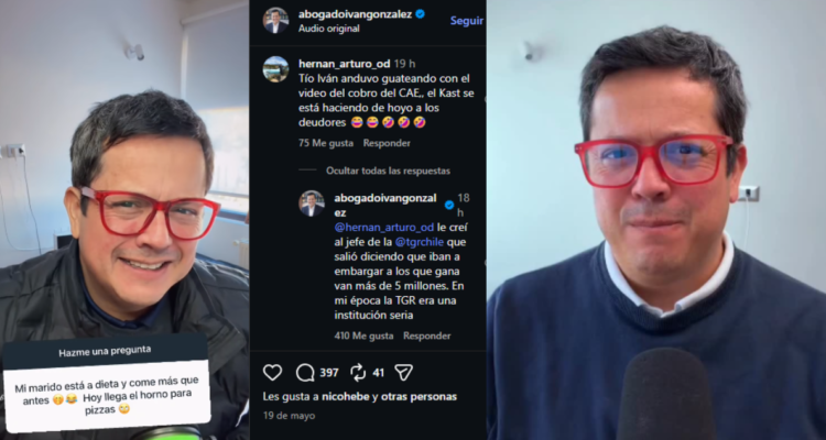 “A TGR ya no le creemos nada”: abogado Iván González responde a críticas por borrar videos del CAE
