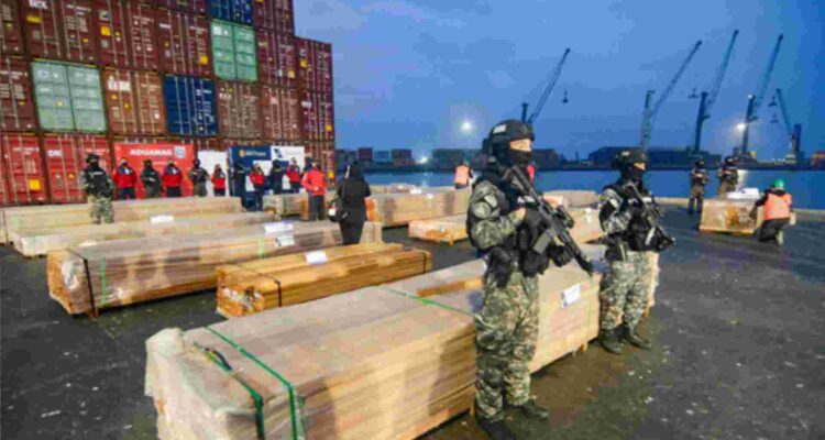 El método con el que escondieron más de 100 kilos de droga en madera explicado por Aduanas