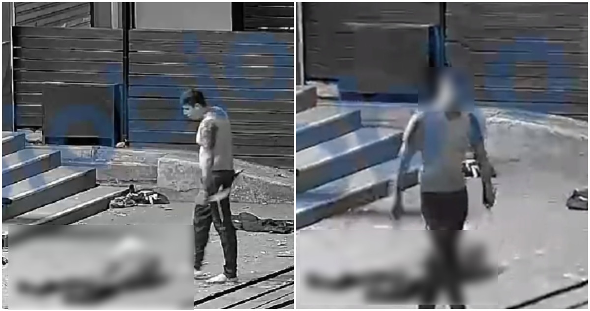 Agresión de hombre en situación de calle