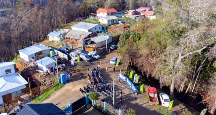 Alianza público-privada restaura sistema de agua potable a comunidad rural tras incendios en Bío Bío