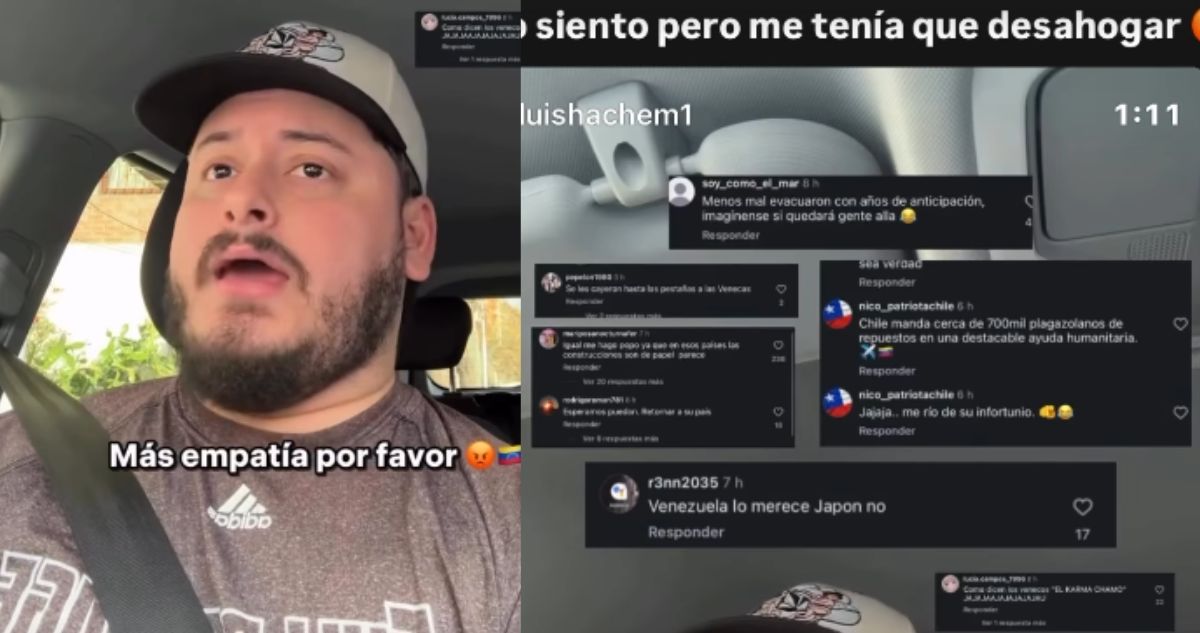Comediante venezolano se enfurece por crueles comentarios en redes tras el mortal doble terremoto