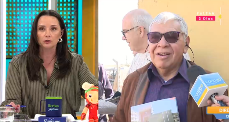Andrea Arístegui y Luis Plaza, exalcalde de Cerro Navia