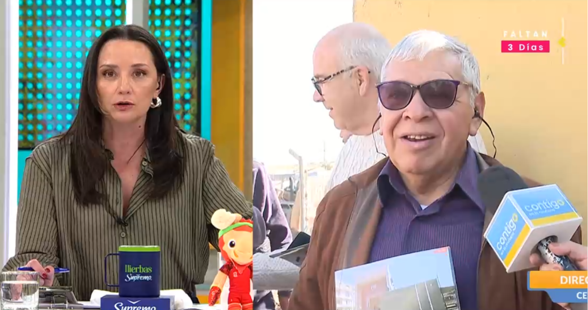 Andrea Arístegui y Luis Plaza, exalcalde de Cerro Navia
