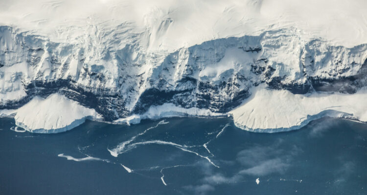 Foto de la Antártica para ilustrar nota sobre los sismos