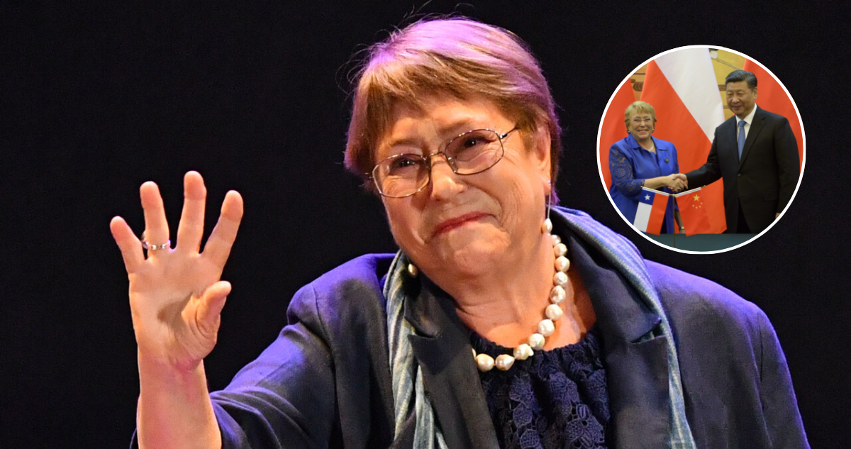 Bachelet busca apoyo de país con poder de veto en la ONU: aterriza en China y se acerca a Rusia