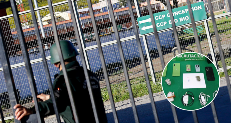Gendarmería frustra intento de fuga de tres reos en Penal Bío Bío en Concepción