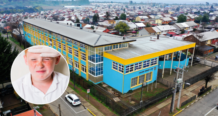 Detectan brote de eritema infeccioso en colegio municipal de Victoria: más de 10 menores afectados