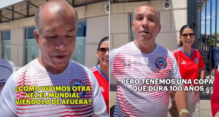 Periodista argentino quiso burlarse de familia chilena en despacho del Mundial y fue humillado