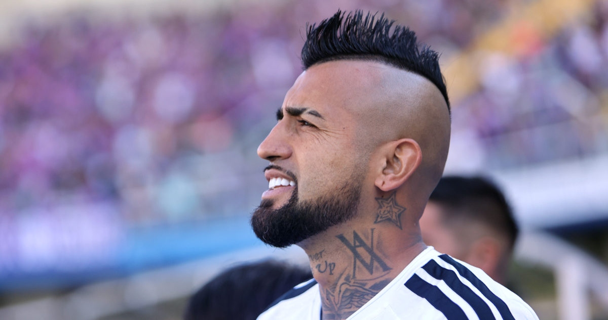 Arturo Vidal en el Ester Roa