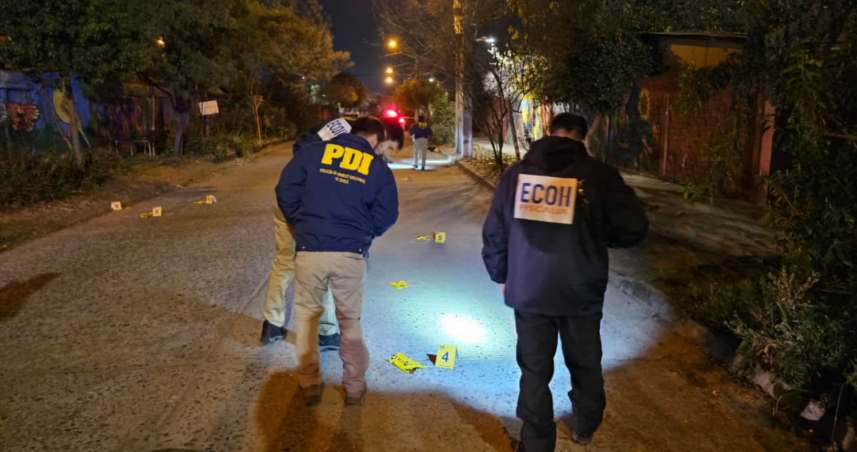 Asesinato en La Florida: hombre muere baleado por sujetos que se desplazaban en varios vehículos