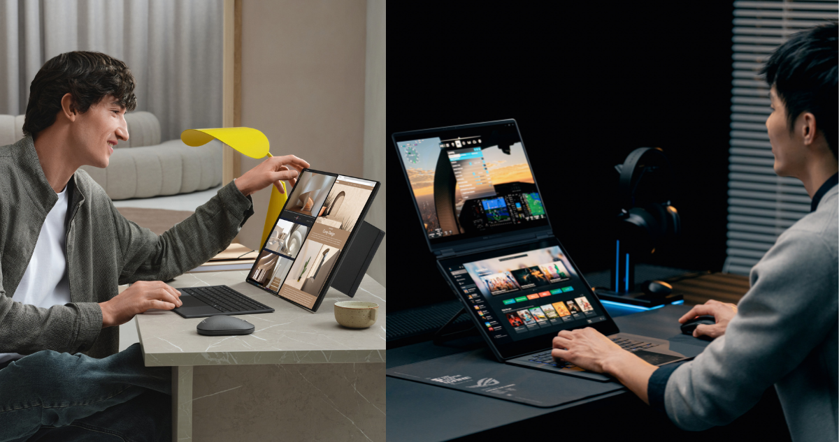 ASUS trae a Chile sus nuevas laptops de doble pantalla con alta resolución