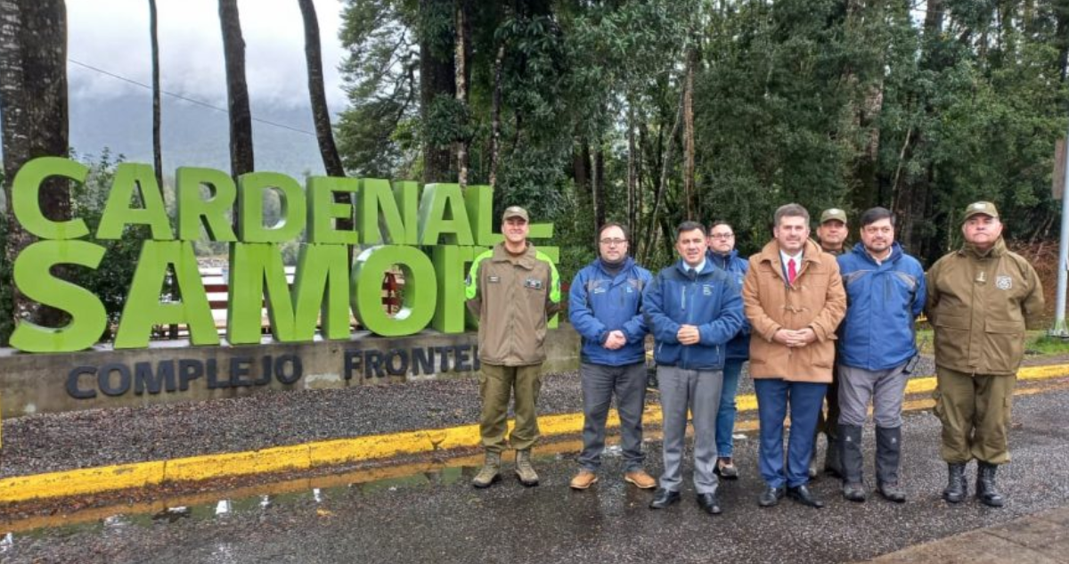 Autoridades visitan paso Cardenal Samoré para verificar operatividad de servicios e infraestructura