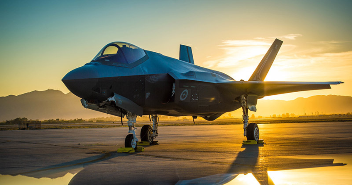 Imagen de contexto de un F-35 |