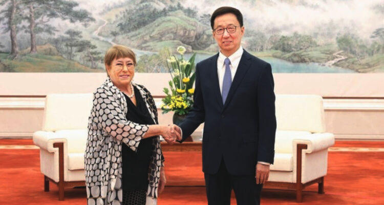 Bachelet concreta reunión con vicepresidente de China en busca de apoyo en su carrera por la ONU
