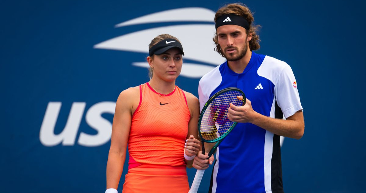 Badosa y Tsitsipás en el US Open