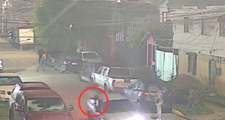 Video muestra instante de balacera ocurrida en sector Barrios Bajos de Valdivia
