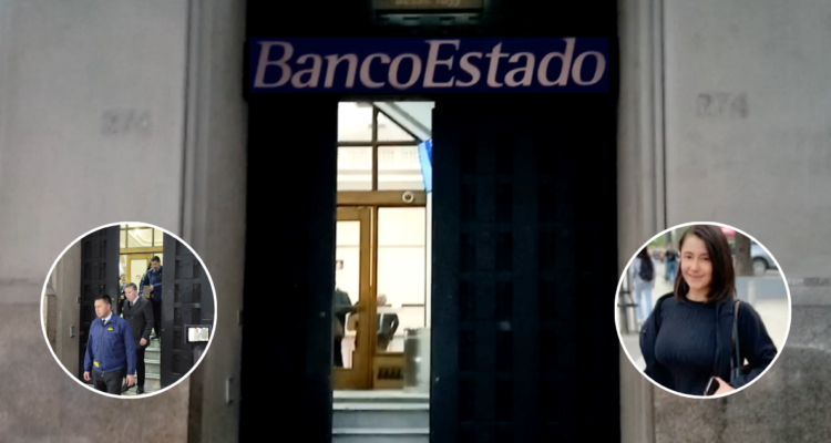 Allanan sucursal de BancoEstado tras revelarse vínculo de ejecutiva con el Tren de Aragua