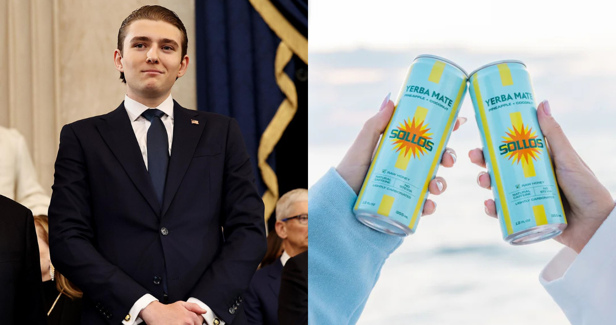 La polémica por energética de Barron Trump