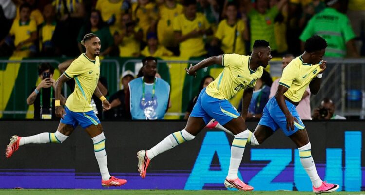Brasil goleó a Panamá previo a su viaje al Mundial