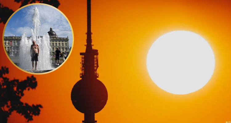 Calor extremo en Alemania