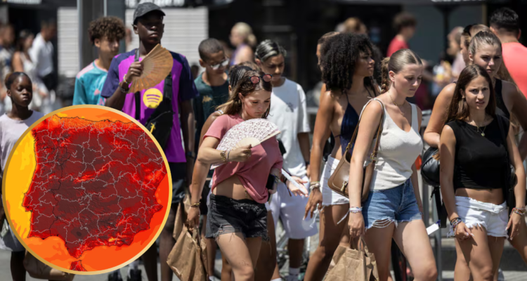 Calor extremo en España