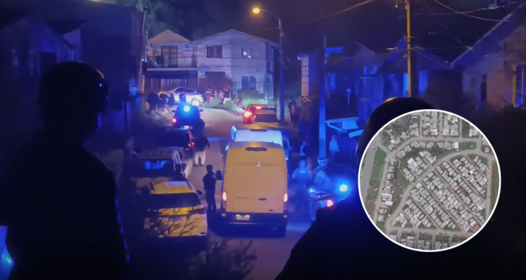 Bandas rearticuladas en 46 casas y madre de Crazy Nach como interés: el operativo en Lota y Coronel