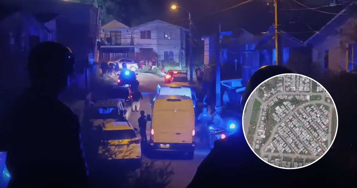 Bandas rearticuladas en 46 casas y madre de Crazy Nach como interés: el operativo en Lota y Coronel