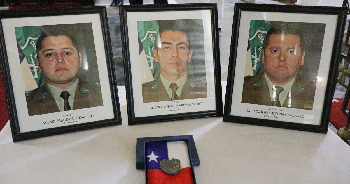 Suprema rechaza recursos y confirma duras penas contra comuneros por triple homicidio de carabineros