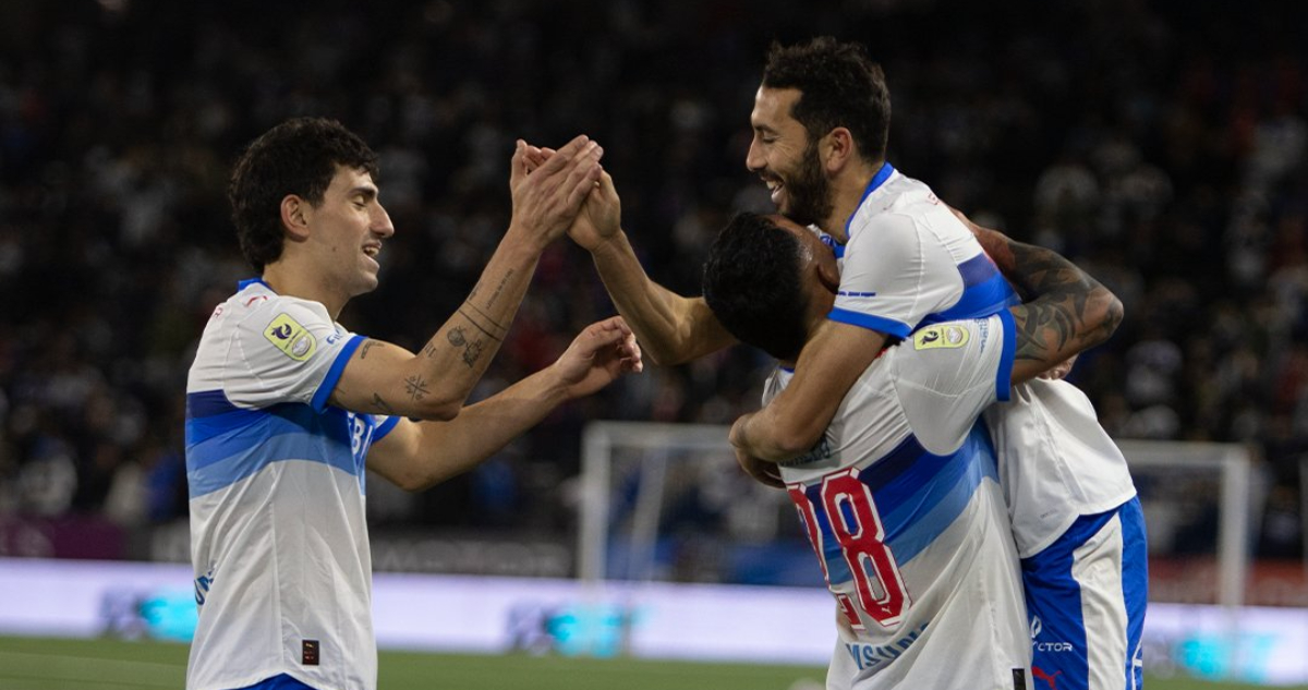 Católica celebra goleada ante UdeC en Liga de Primera