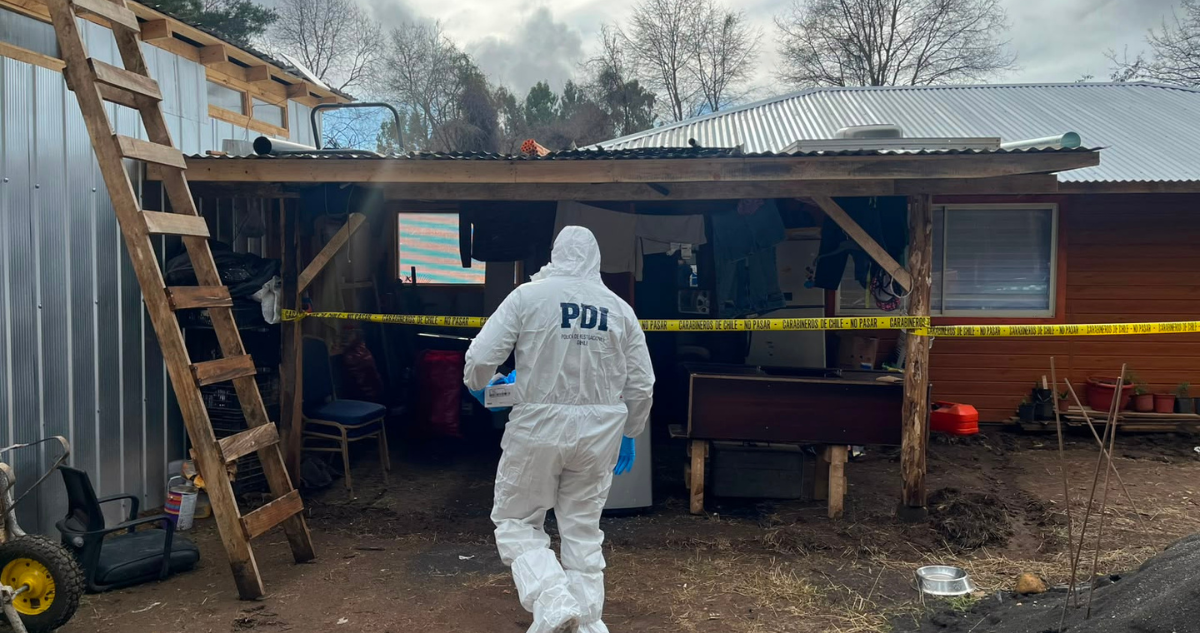 Conmoción por pareja hallada fallecida en su casa en Mulchén: habrían inhalado monóxido de carbono