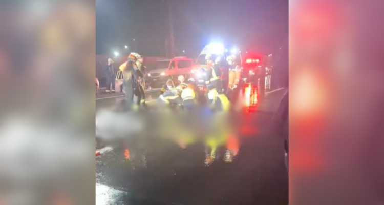 Reportan fatal atropello en Hualpén: hombre fue embestido a alta velocidad