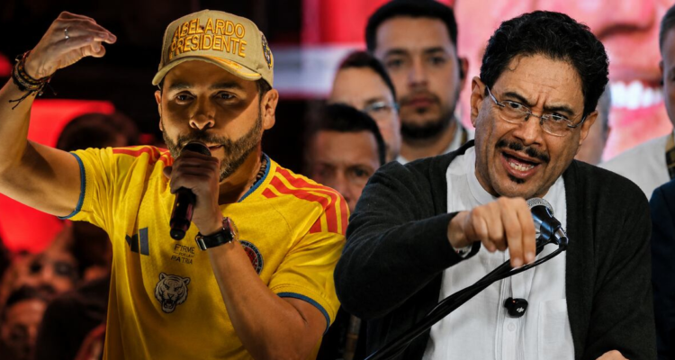 Iván Cepeda y Abelardo de la Espriella