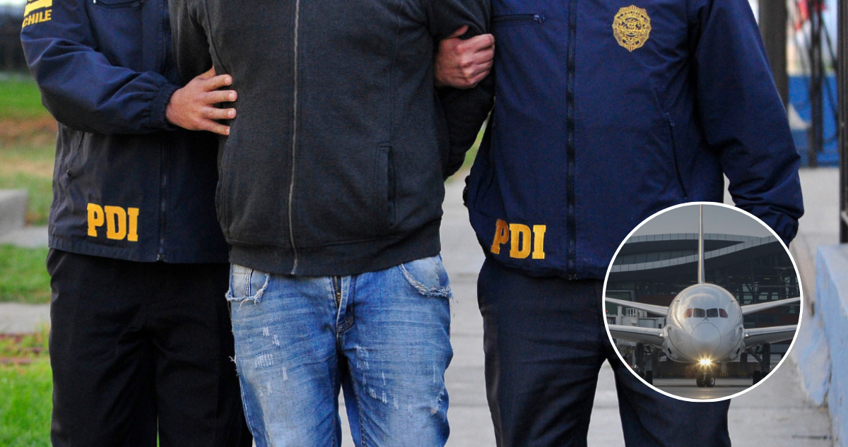 Detienen a trabajador extranjero en Aeropuerto de Santiago: quiso mandar 14 kilos de cocaína a Sidney