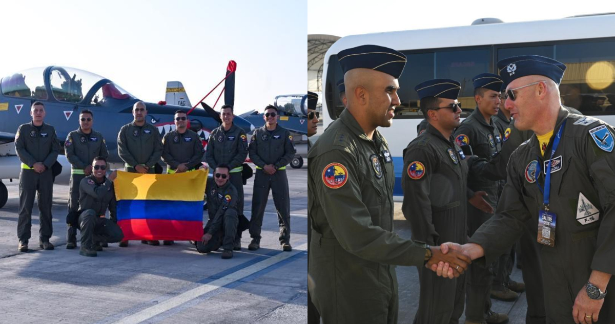 Colombia debutará en el ejercicio aéreo multidominio “Salitre 2026” de la FACh en Antofagasta