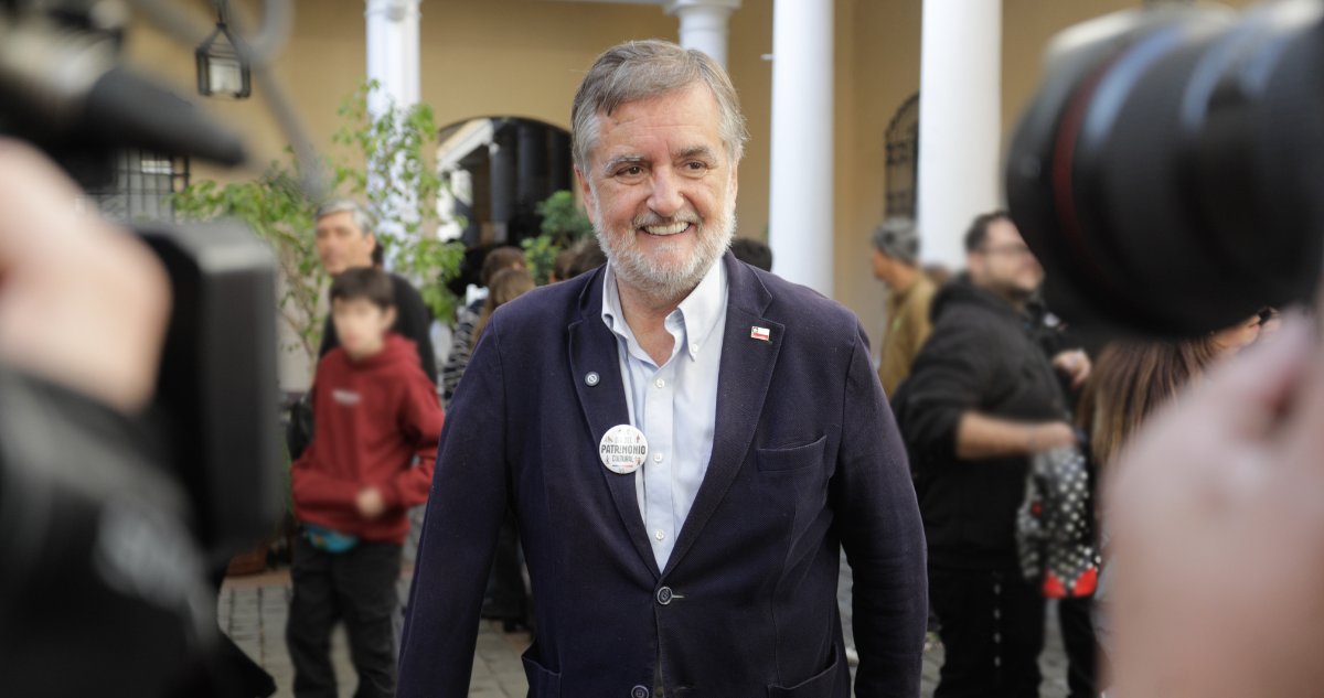 Ministro de las Culturas, las Artes y el Patrimonio, Francisco Undurraga.