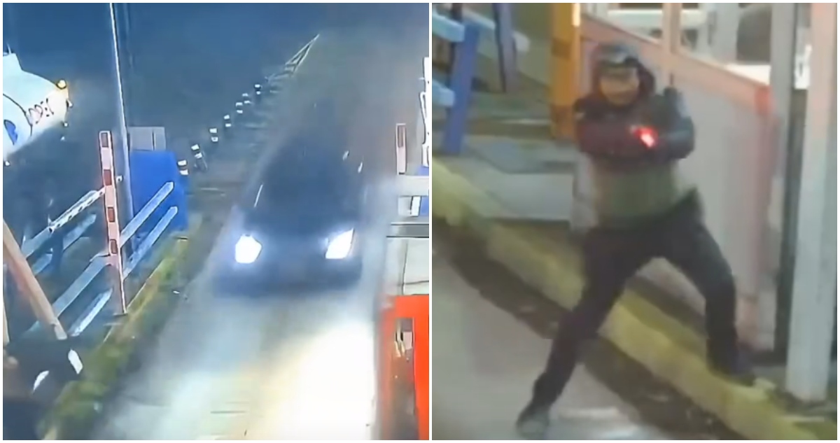 Conductor drogado intentó atropellar a carabinero en la Ruta 5 Sur